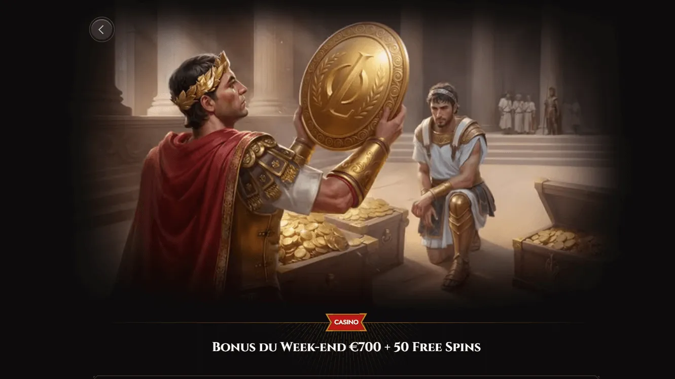 Bonus de Week-end Legiano Casino